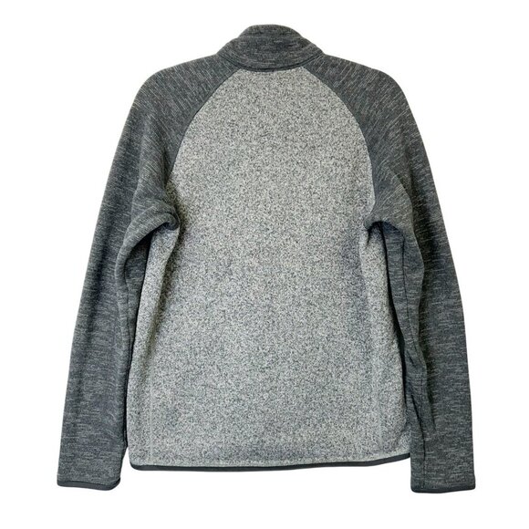 Patagonia Better Sweater Men’s Size Medium Gray 1/4 Zip Pullover - Picture 2 of 10